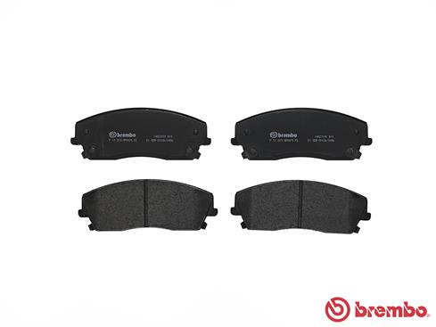 A.B.S. P 11 019 BREMBO Bremsbelagsatz, Scheibenbremse